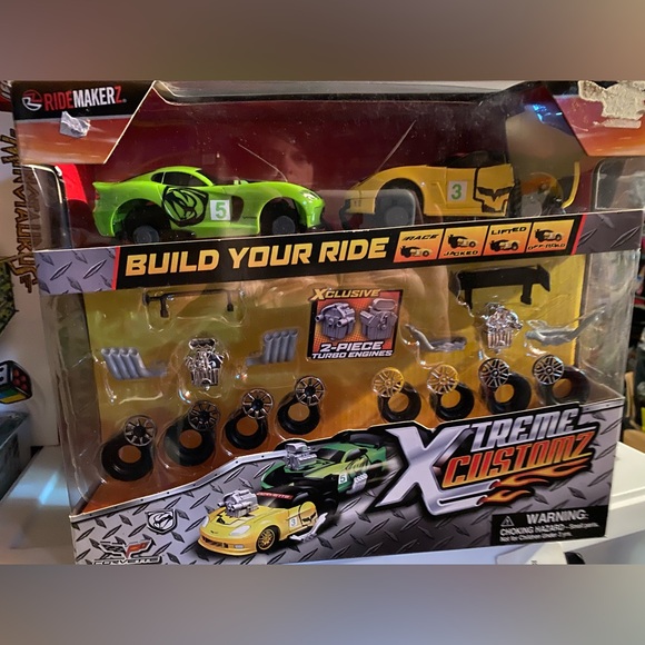 Toys | Build Your Ride Toy Car Set Green And Yellow | Poshmark